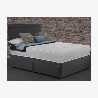 The Range Creedy Divan Drawer Bed With Mattress - Black / 2 / Single