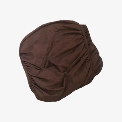 The Range Faux Suede Divan Base Wrap (15in) - BM130 - Chocolate Brown / Single