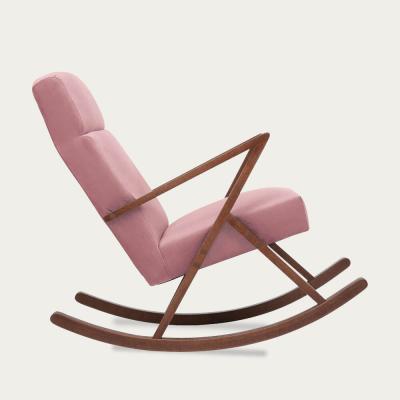 Bombinate.com Rosa Retrostar Lounge Rocker Velvet Line