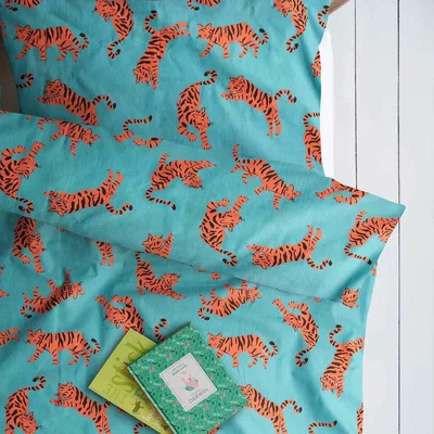 Graham & Green Tigers Single Duvet Set