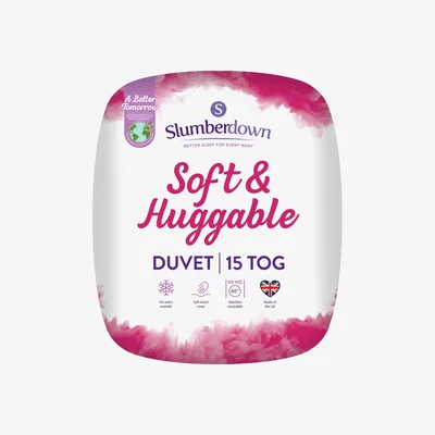 Habitat Slumberdown Soft & Huggable 15 Tog Duvet - Single