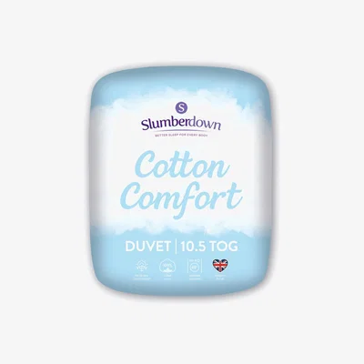 Habitat Slumberdown Cotton Comfort 10.5 Tog Duvet - Single