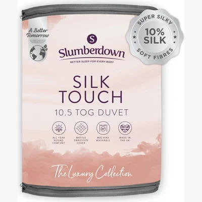 Habitat Slumberdown Silk Touch 10.5 Tog Duvet - Single