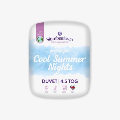 The Range Slumberdown Cool Summer 4.5Tog Duvet - Single