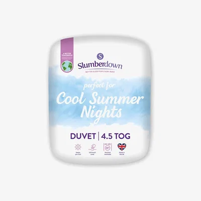 The Range Slumberdown Cool Summer 4.5Tog Duvet - Single