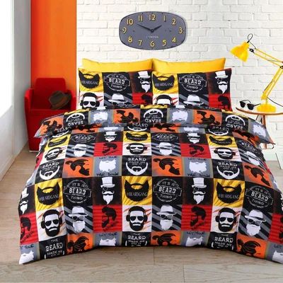 The Range Fun Its A Beard Thing Duvet Set - Black / Single