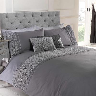 The Range Limoges Duvet Set - Grey / Single