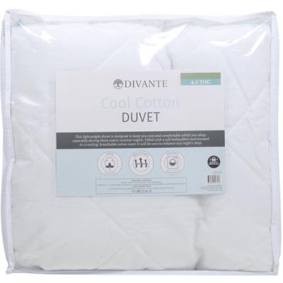 The Range Divante Cotton Cool 4.5 Tog Duvet  - Single