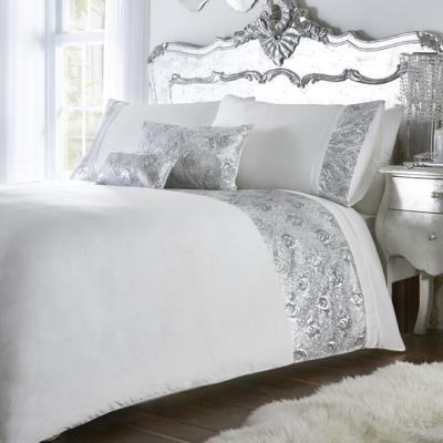 The Range Krista Duvet Set - White / Single