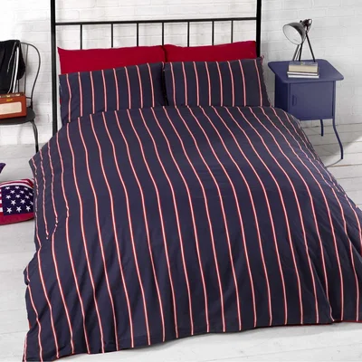The Range Don't Wake Me Up Duvet Set - Navy / Single