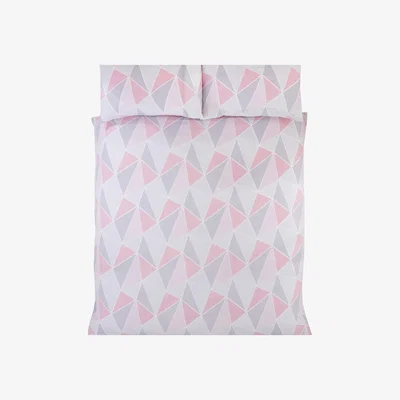 The Range Leo Duvet Set - Pink / Single
