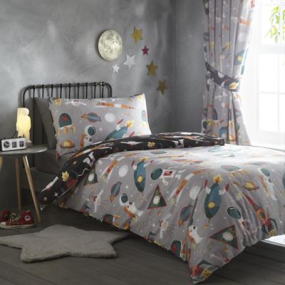 The Range Spaceman Duvet Set - Grey / Single