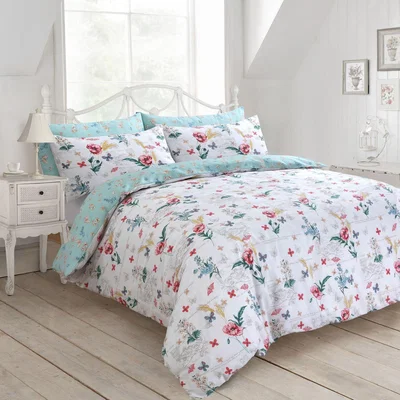 The Range Botanical Delicate Sacramento Floral Duvet Set - Multi / Single