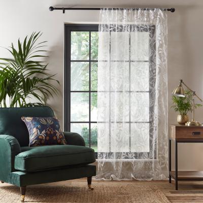 Dunelm Havisham White Slot Top Voile White