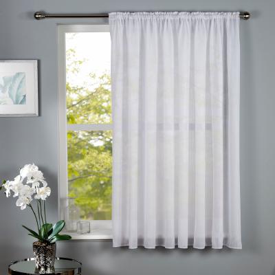 Dunelm By the Metre White Rowan Recycled Voile White
