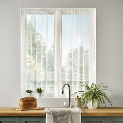 Dunelm Lino White Lace White