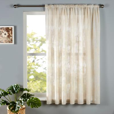 Dunelm By the Metre Natural Bali Recycled Voile Natural