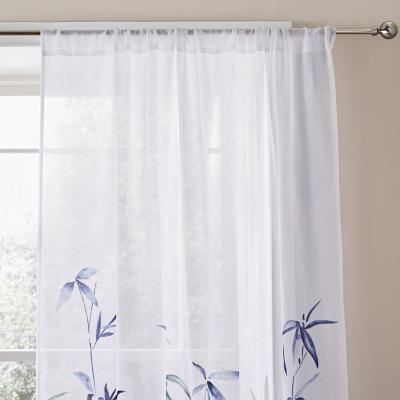 Dunelm Zen Slot Top Voile Blue