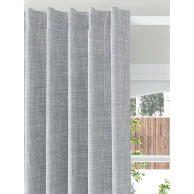 John Lewis John Lewis & Partners Siena Hidden Tab Voile Panel