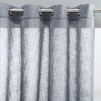 La Redoute Nyong Linen Effect Single Voile Panel with Eyelets