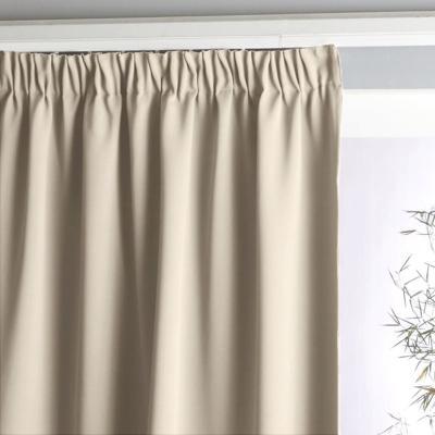 La Redoute Voda Double-Sided Single Blackout Curtain with Gathered Header