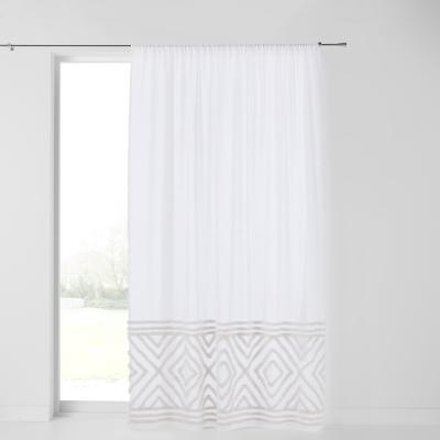 La Redoute Assav Tufted Polycotton Voile Curtain
