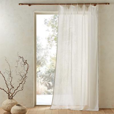 La Redoute Delhia Sheer Linen Voile Curtain