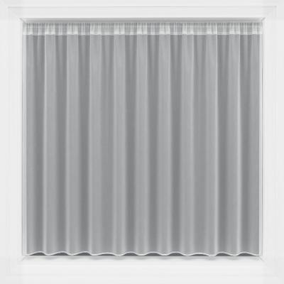 The Range Simone Plain Pre-cut Net Curtain - White / 250cm / 122cm