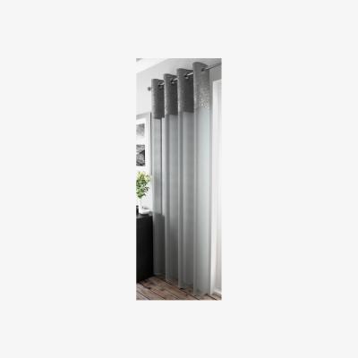 The Range Madeira Voile Panel - Grey / 137cm