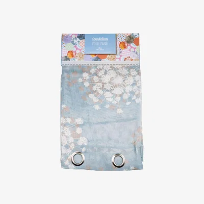 The Range Flower Dandelion Voile Panel - Blue