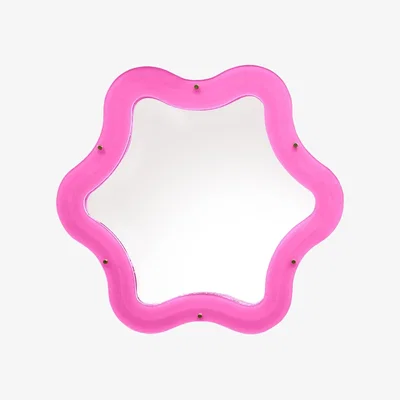 Amara Supercurve Flower Neon Mirror