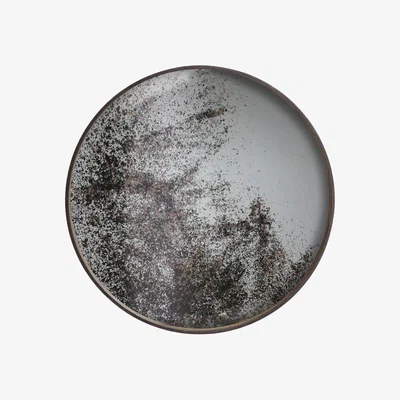 Amara Heavy Aged Mirror Tray