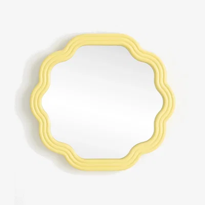 Anthropologie Clara Wood Mirror