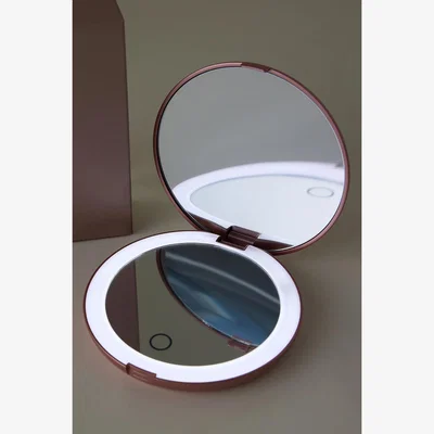 Anthropologie Luna London Compact Light-Up Mirror
