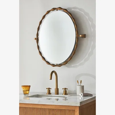 Anthropologie Noa Bath Mirror