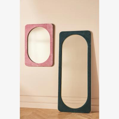 Anthropologie Raquel Velvet Mirror