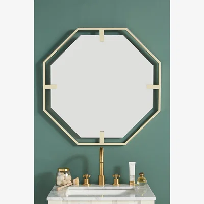 Anthropologie Melanie Octagon Mirror
