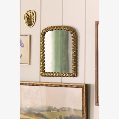 Anthropologie Wren Braided Arch Petite Mirror
