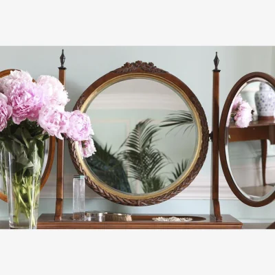 And So To Bed Louis XV Dressing Table Mirror