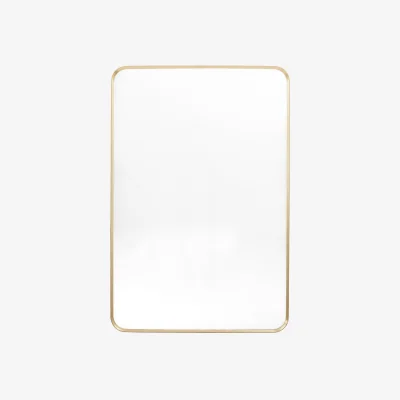 Arighi Bianchi Bordeaux Rectangular Mirror, Gold