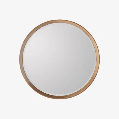 Arighi Bianchi Warsaw Small Oak Circular Mirror