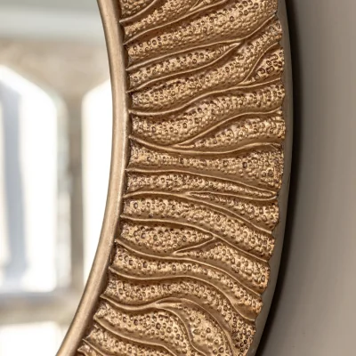 Arighi Bianchi Manila Gold Wall Mirror