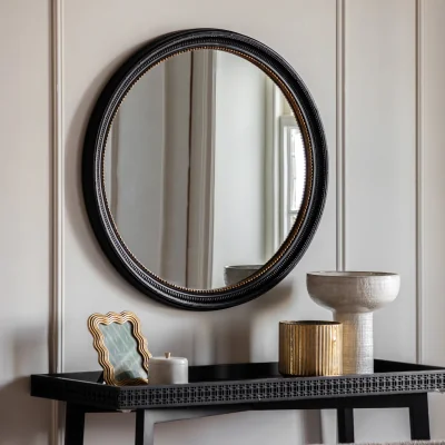 Arighi Bianchi Cologne Round Black Mirror