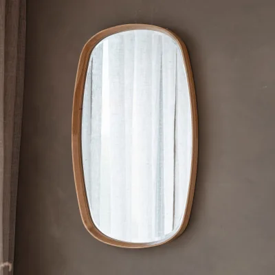 Arighi Bianchi Warsaw Oval Oak Mirror