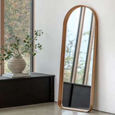 Arighi Bianchi Delhi Leaner Mirror, Oak