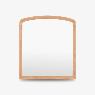 Arighi Bianchi Calgary Overmantle Mirror, Oak