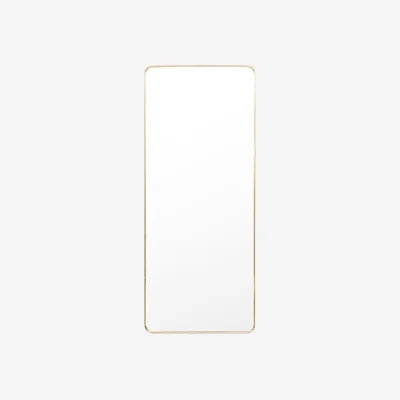 Arighi Bianchi Bordeaux Rectangle Leaner Mirror, Gold