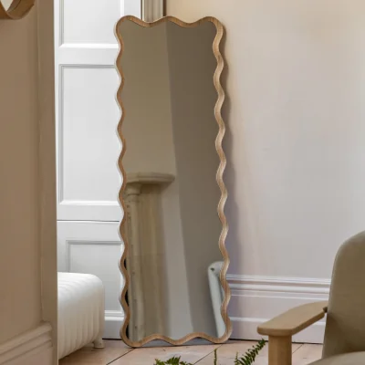 Arighi Bianchi Munich Leaner Mirror, Oak