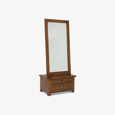 Barker and Stonehouse New Frontier Cheval Mirror, Brown | Barker & Stonehouse