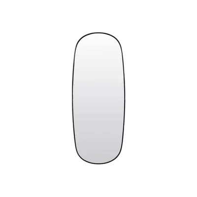 Barker and Stonehouse Black Oblong Mirror, Square Metal | Barker & Stonehouse